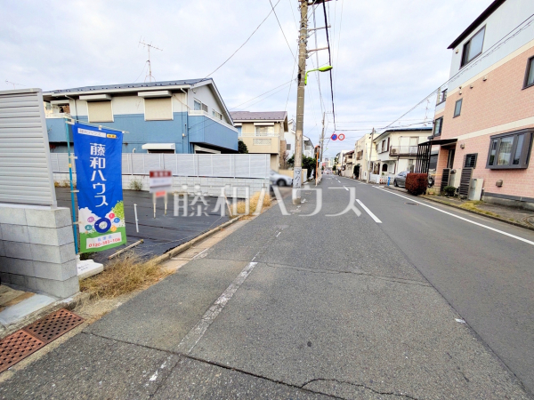 接道状況および現場風景　【世田谷区下馬６丁目】