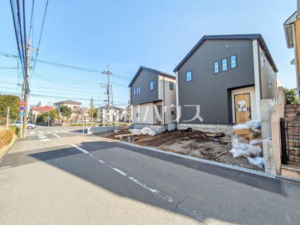 接道状況および現場風景　【日野市神明２丁目】