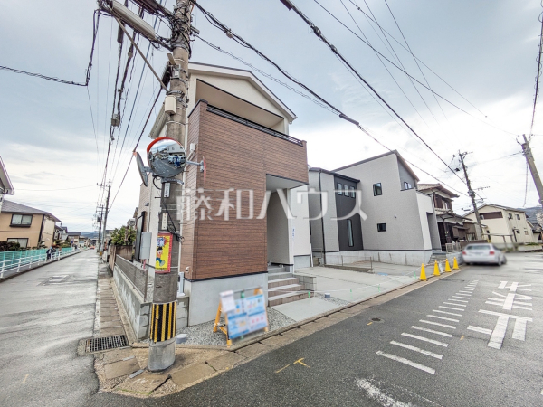 接道状況および現場風景　【福岡市南区弥永２丁目】
