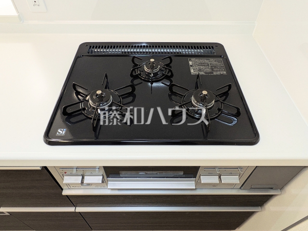 1号棟　キッチンコンロ　【立川市若葉町４丁目】