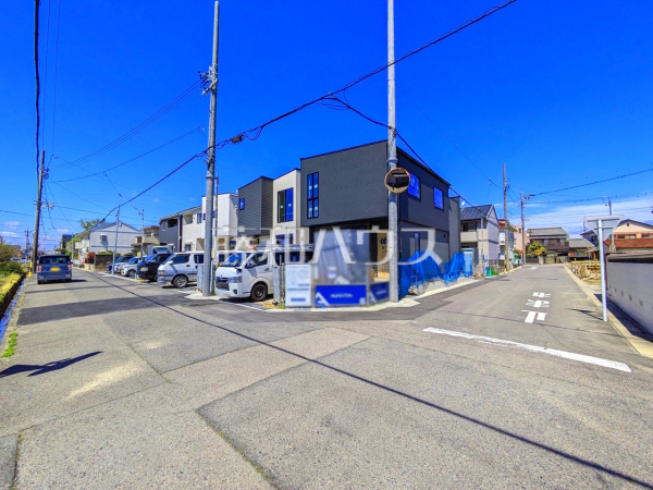 接道状況および現場風景　【岩倉市曽野町宮前】