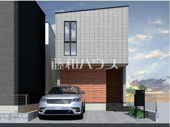 完成パース【岩倉市曽野町5期　4号棟】