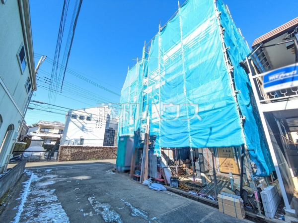 接道状況および現場風景　【八王子市万町】