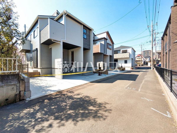 接道状況および現場風景　【所沢市小手指元町２丁目】