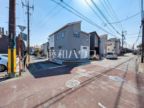 接道状況および現場風景　【所沢市小手指元町２丁目】