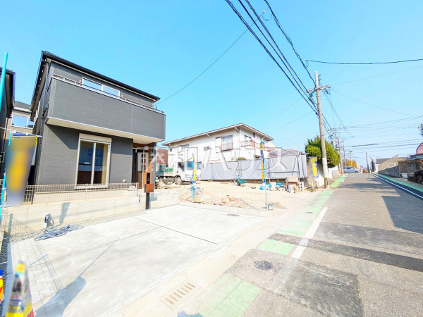 接道状況および現場風景　【福岡市南区長住５丁目】