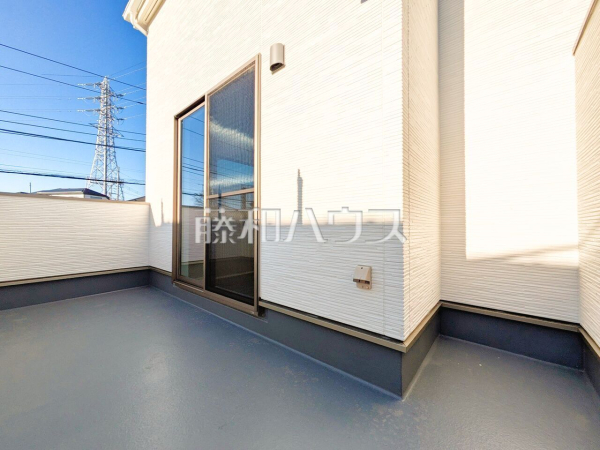 日差しもたっぷり注ぎ、お洗濯物もよく乾きます。【東久留米市浅間町２丁目】