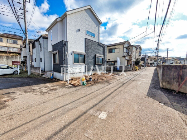接道状況および現場風景　【東久留米市浅間町２丁目】