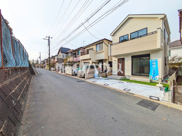 接道状況および現場風景　【小平市鈴木町１丁目】