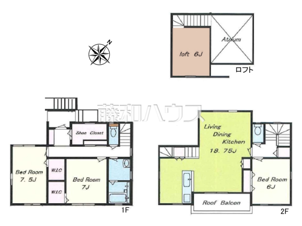 間取図　【八王子市東浅川町】 周辺環境はもちろん、日当たりや設備仕様など、実際に行ってみないと分からないことも多くございます。営業担当がご案内いたしますので、お気軽にお問い合わせください。 