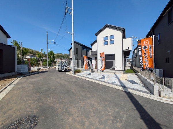 接道状況および現場風景　【八王子市石川町】