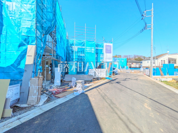 接道状況および現場風景　【八王子市石川町】