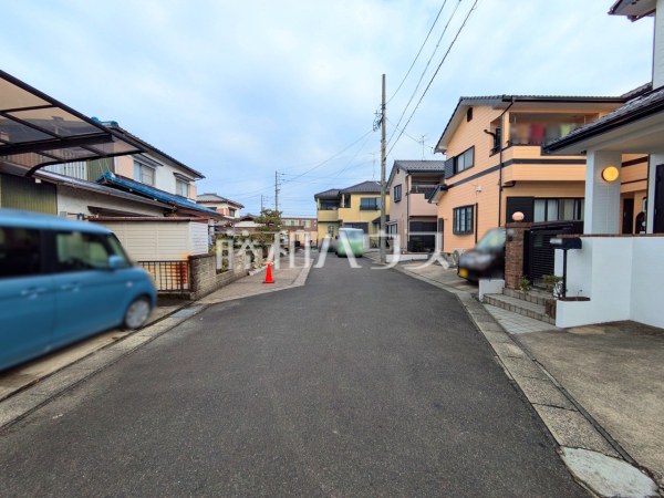 接道状況および現場風景　【春日井市大手町】