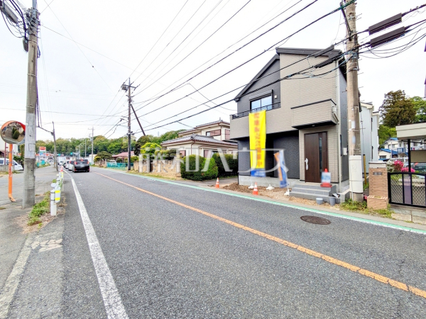接道状況および現場風景　【八王子市片倉町】