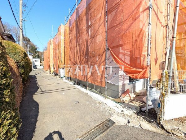 接道状況および現場風景　【八王子市片倉町】