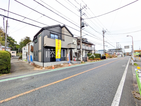 接道状況および現場風景　【八王子市片倉町】