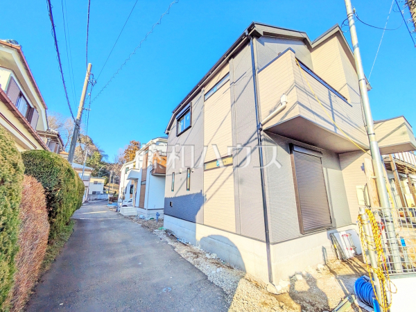 接道状況および現場風景　【八王子市片倉町】