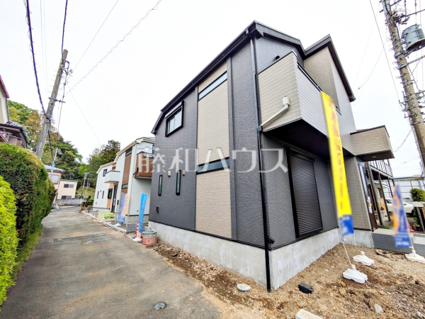 接道状況および現場風景　【八王子市片倉町】