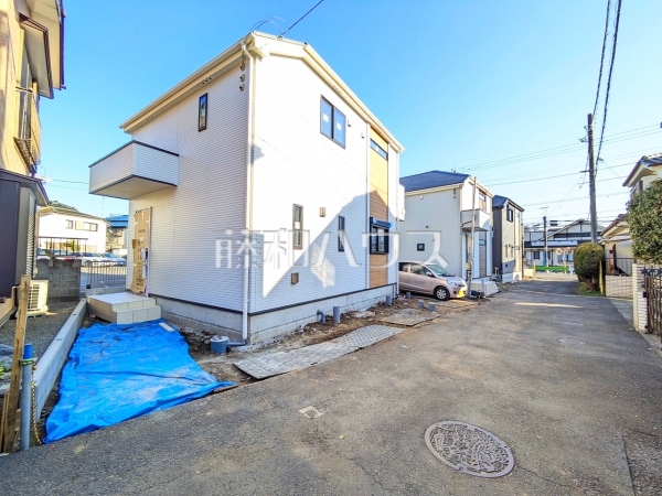 接道状況および現場風景　【八王子市片倉町】