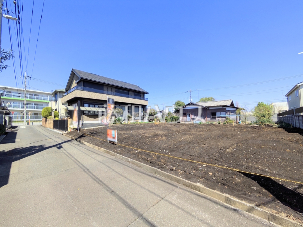 接道状況および現場風景　【日野市多摩平３丁目】
