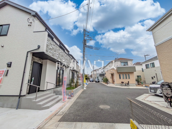 接道状況および現場風景　【練馬区大泉町１丁目】