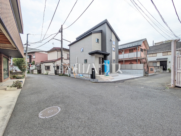 接道状況および現場風景　【国分寺市西恋ヶ窪３丁目】