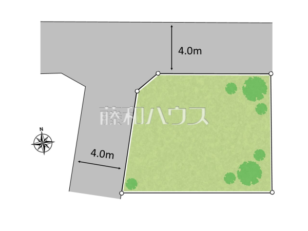 全体区画図　【国分寺市西恋ヶ窪３丁目】