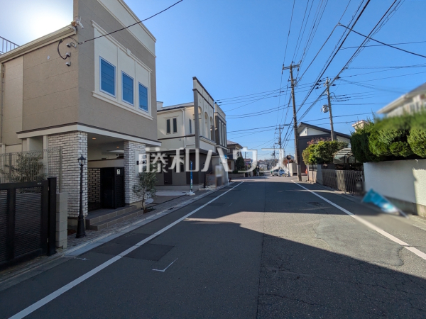 接道状況および現場風景　【杉並区善福寺１丁目】
