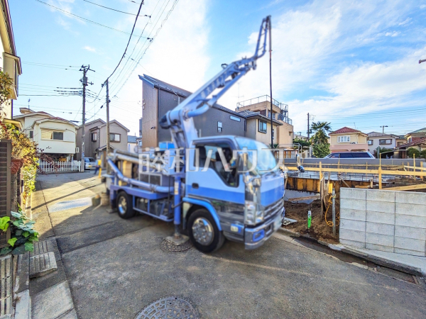 接道状況および現場風景　【武蔵村山市大南３丁目】