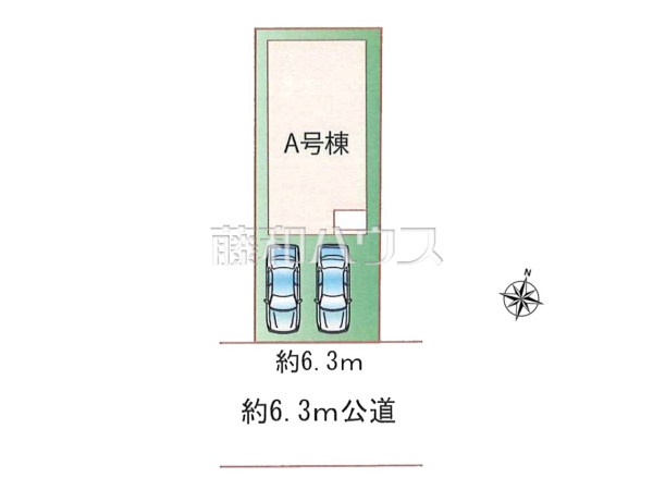 全体区画図　【名古屋市守山区苗代２丁目】
