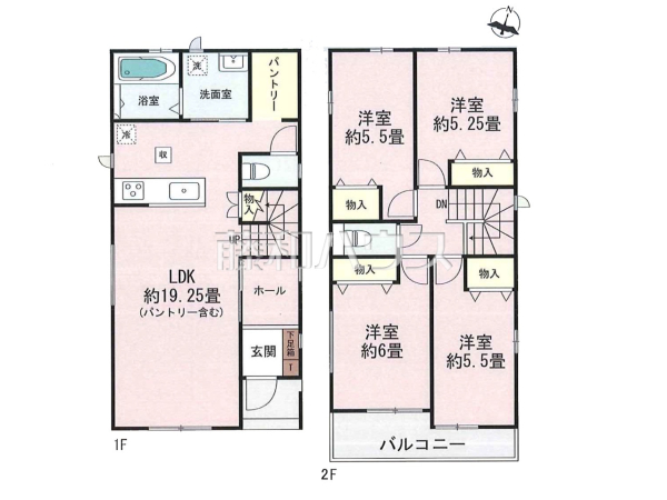 間取図　【名古屋市守山区苗代２丁目】