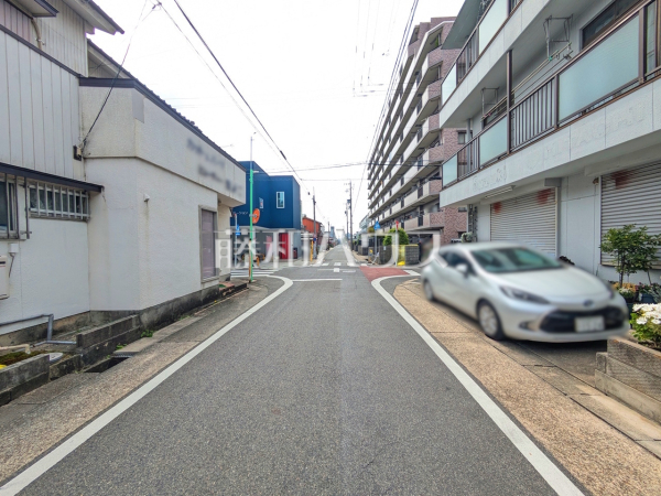 接道状況および現場風景　【名古屋市守山区苗代２丁目】