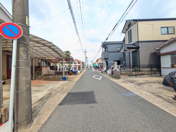 接道状況および現場風景　【名古屋市守山区苗代２丁目】