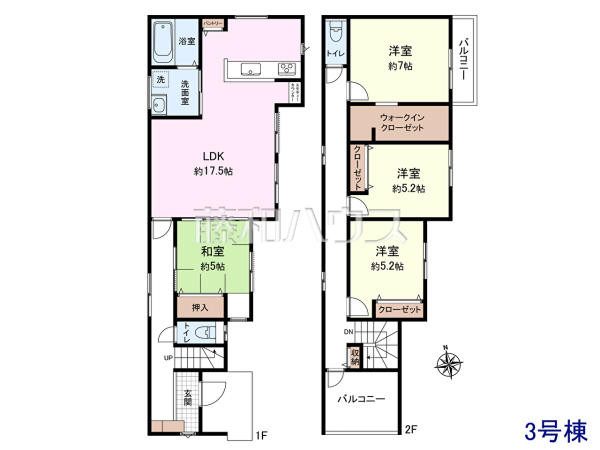 間取図　【福岡市城南区樋井川６丁目】