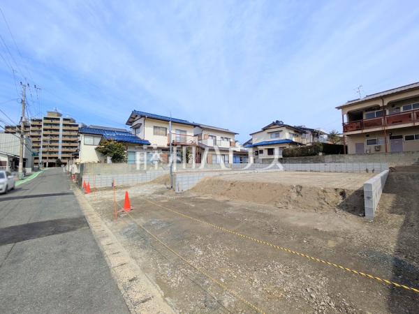 接道状況および現場風景　【福岡市城南区樋井川６丁目】