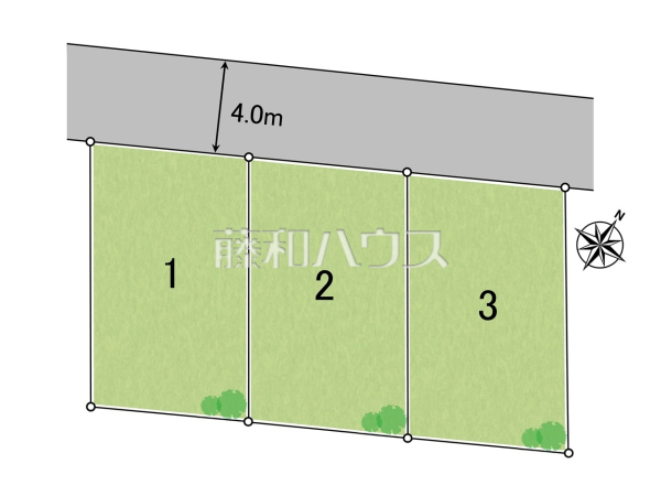 区画図　【清瀬市竹丘３丁目】 見学はしたいけど、なかなか時間が取れない・・・そんな方に出勤前や仕事終わりにマイホームを見学できるサポートをいたします。 