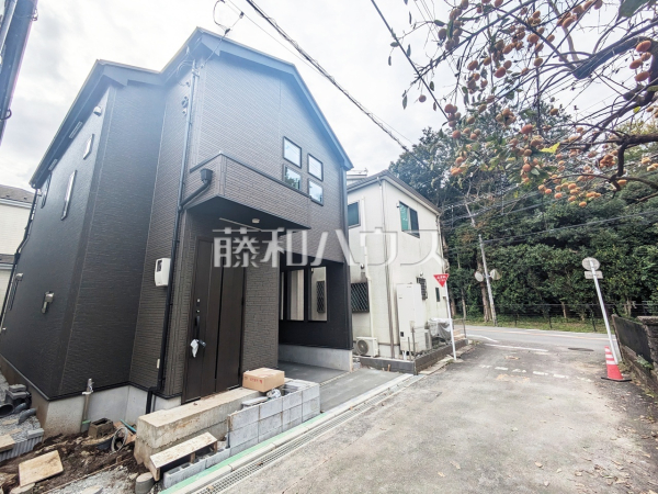 1号棟 接道状況および現場風景 【清瀬市竹丘3丁目】 1号棟 接道状況および現場風景 【清瀬市竹丘3丁目】