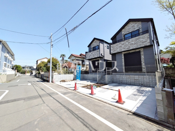 接道状況および現場風景　【小金井市東町１丁目】