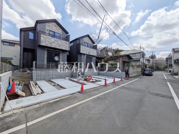 接道状況および現場風景　【小金井市東町１丁目】