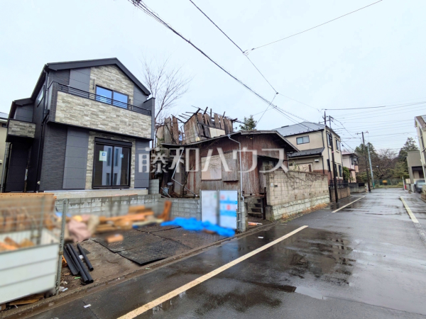 接道状況および現場風景　【小金井市東町１丁目】