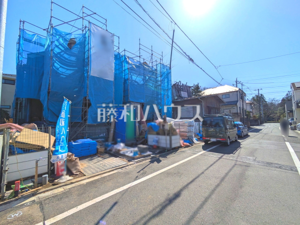 接道状況および現場風景　【小金井市東町１丁目】