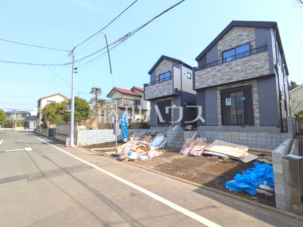 接道状況および現場風景　【小金井市東町１丁目】