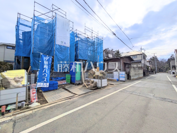 接道状況および現場風景　【小金井市東町１丁目】
