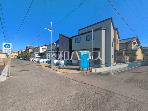 接道状況および現場風景　【北名古屋市六ツ師松葉】