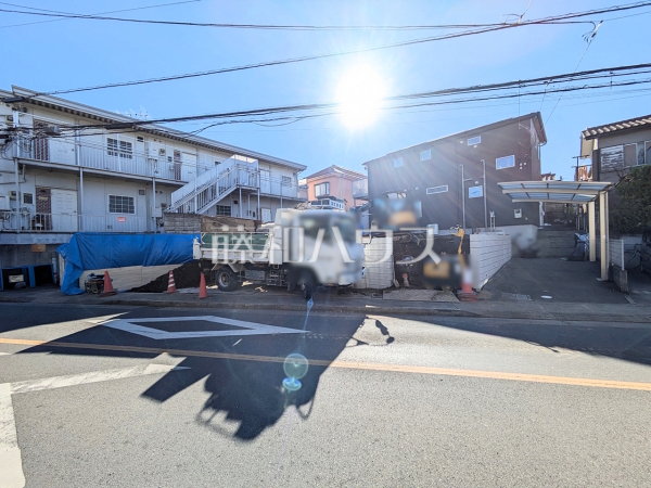 接道状況および現場風景　【東村山市恩多町１丁目】