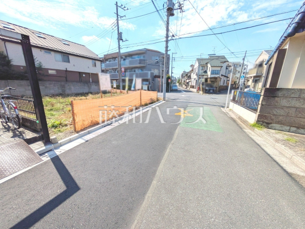 接道状況および現場風景　【中野区江古田１丁目】