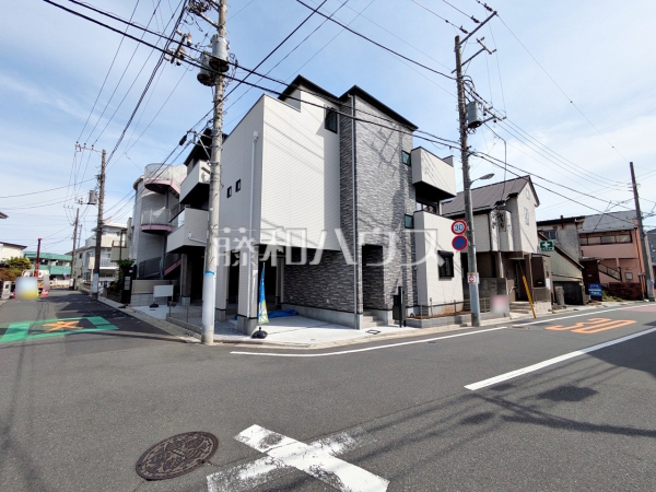 接道状況および現場風景　【中野区江古田１丁目】