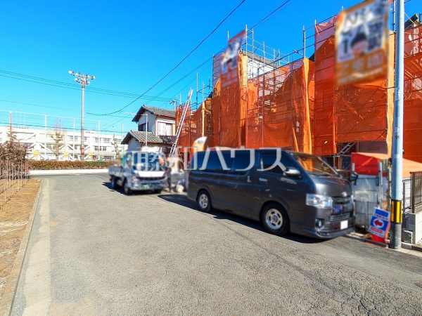 接道状況および現場風景　【立川市幸町５丁目】