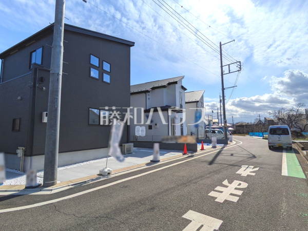 接道状況および現場風景　【日野市新町５丁目】