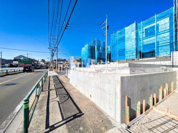 接道状況および現場風景　【八王子市館町】